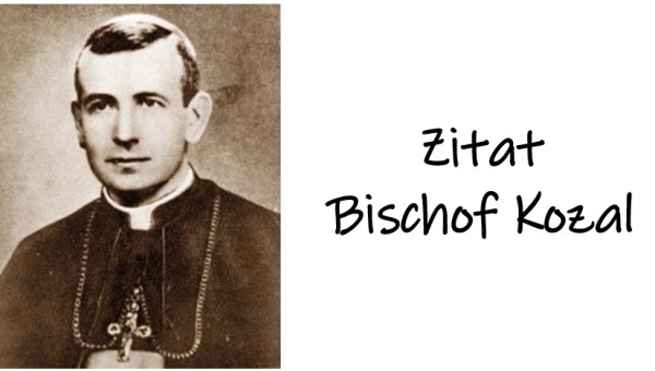 Zitat Bischof Kozal